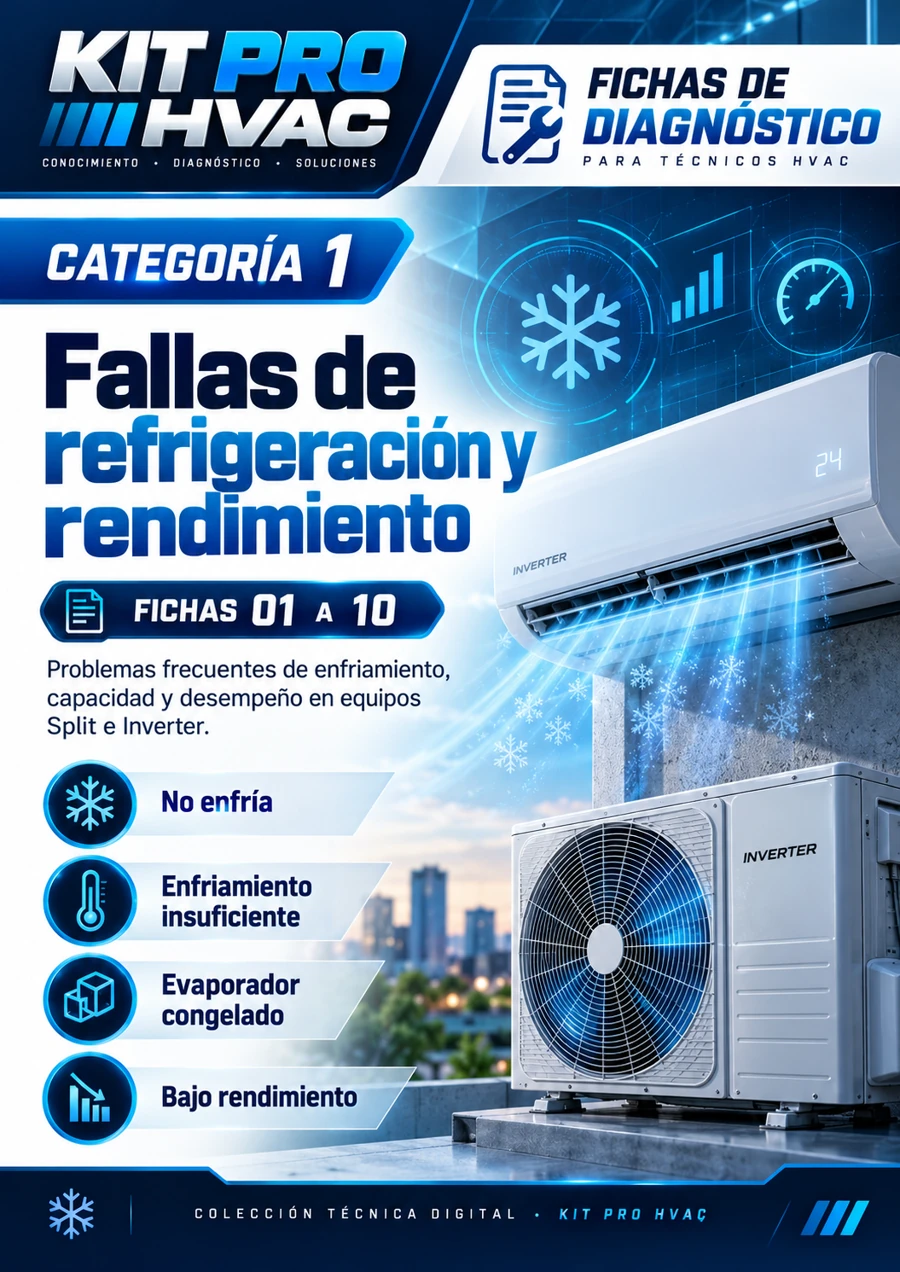 Categoría 1: Fallas de refrigeración y rendimiento
