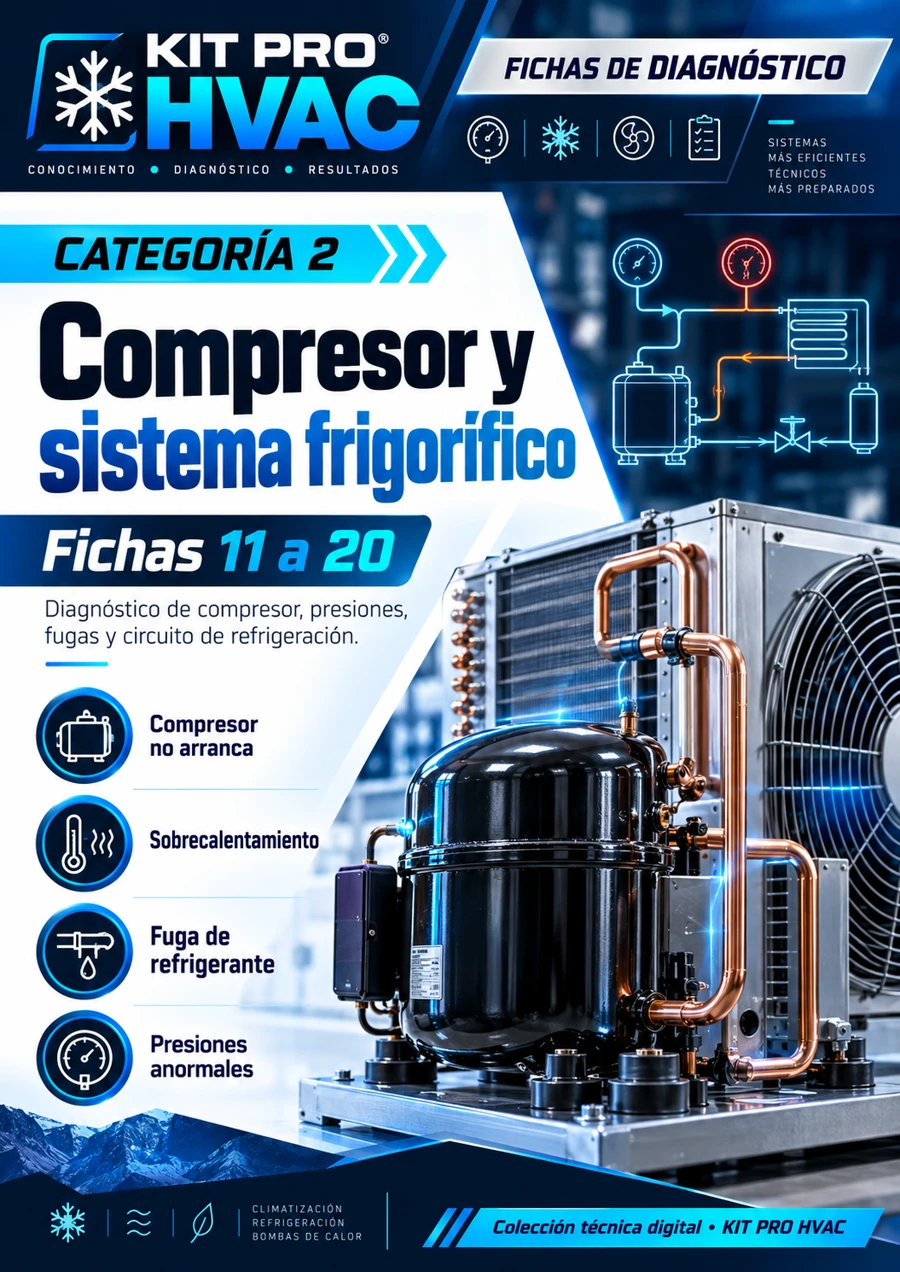 Categoría 2: Compresor y sistema frigorífico